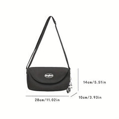 Men's Classic Outdoor Small Satchel Bag Casual Shoulder Bag