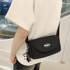 Men's Classic Outdoor Small Satchel Bag Casual Shoulder Bag
