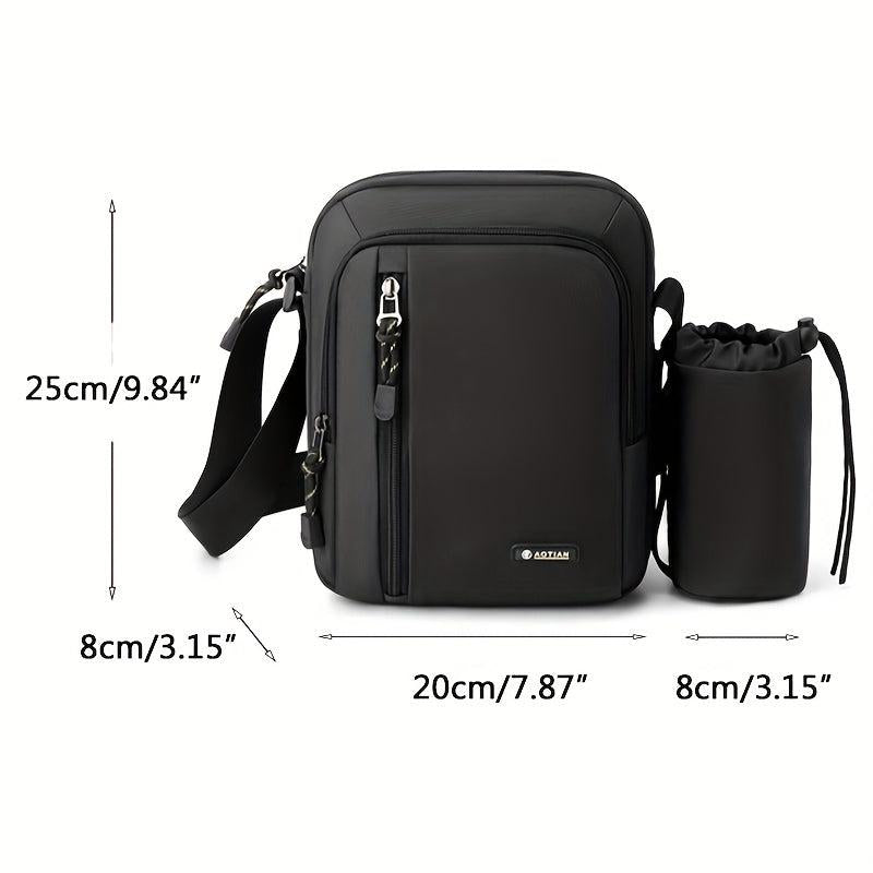 Midnight Slanted Carrier Backpack Bag for Outdoor Workout Travel Hiking