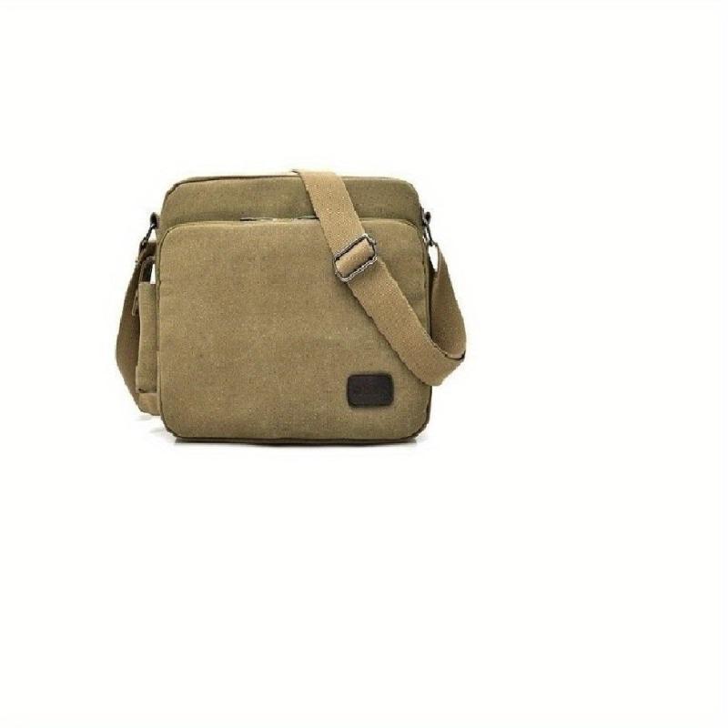 Canvas Messenger Bag Vintage Casual Shoulder Bag Outdoor Travel Sport