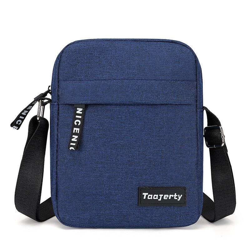Men's Nylon Shoulder Bag Messenger Bag for Travel