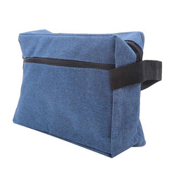Dark Grey Wash Bag Toiletry Bag Double Layer Waterproof Makeup Storage Bag
