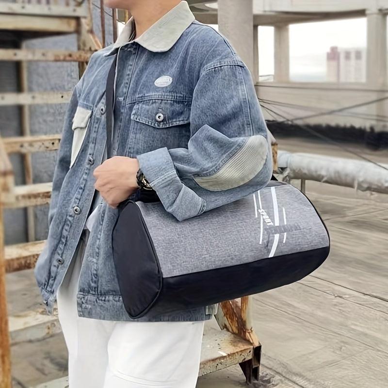 Men's Lightweight Crossbody Bag - Large Capacity Fitness Travel Bag