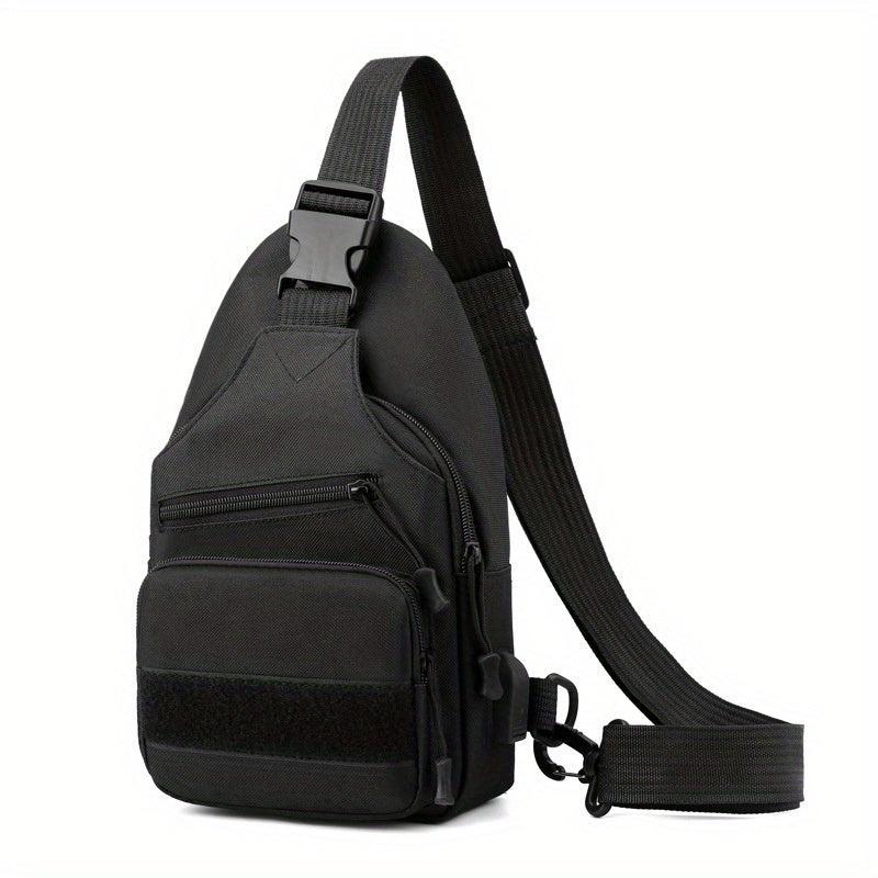 Waterproof Chest Bag with USB Charging Port