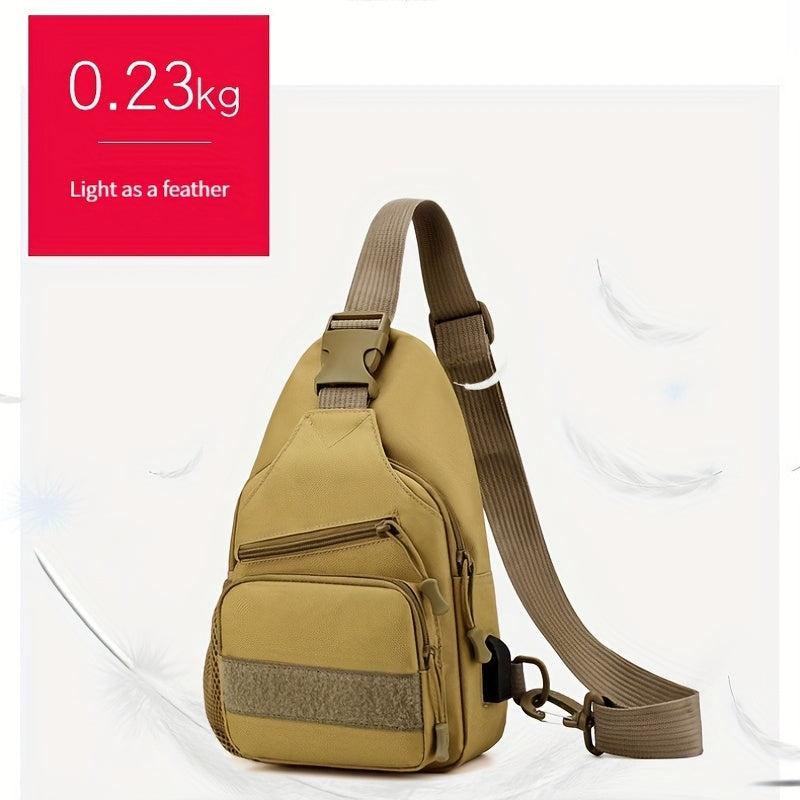 Waterproof Chest Bag with USB Charging Port