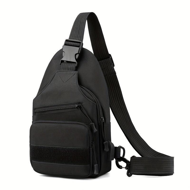 Waterproof Chest Bag with USB Charging Port