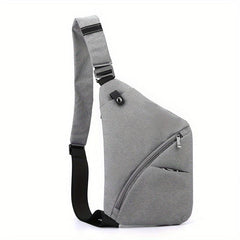 Men's Chest Bag Casual Shoulder Bag Waterproof Crossbody Bag