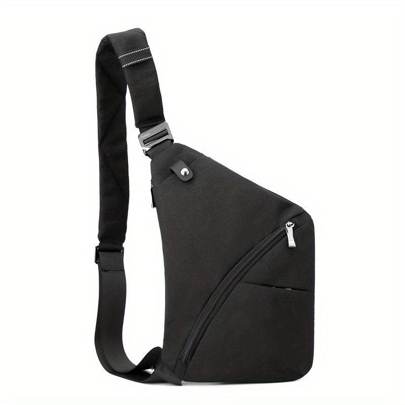 Men's Chest Bag Casual Shoulder Bag Waterproof Crossbody Bag
