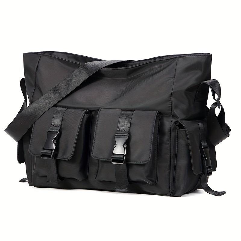 Men's Casual All-match Crossbody Bag Large Capacity Messenger Bag