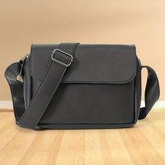 Retro Men's PU Leather Crossbody Bag