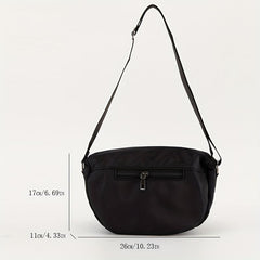 Casual Women's Canvas Hobo Bag Retro Crossbody Bag