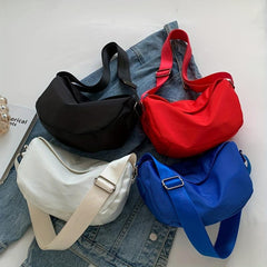 Casual Women's Canvas Hobo Bag Retro Crossbody Bag