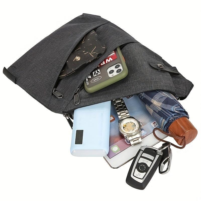 Men's Waterproof Crossbody Bag for Travel Sports Running