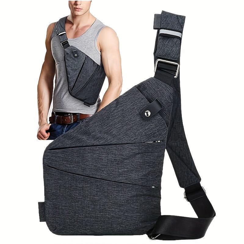 Men's Waterproof Crossbody Bag for Travel Sports Running