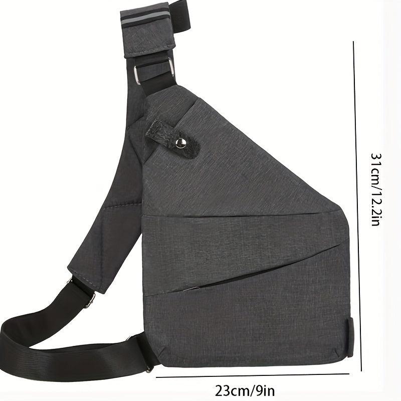 Men's Waterproof Crossbody Bag for Travel Sports Running