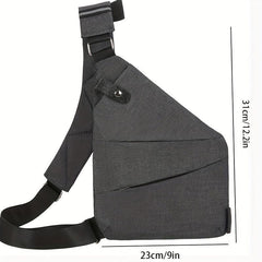 Men's Waterproof Crossbody Bag for Travel Sports Running