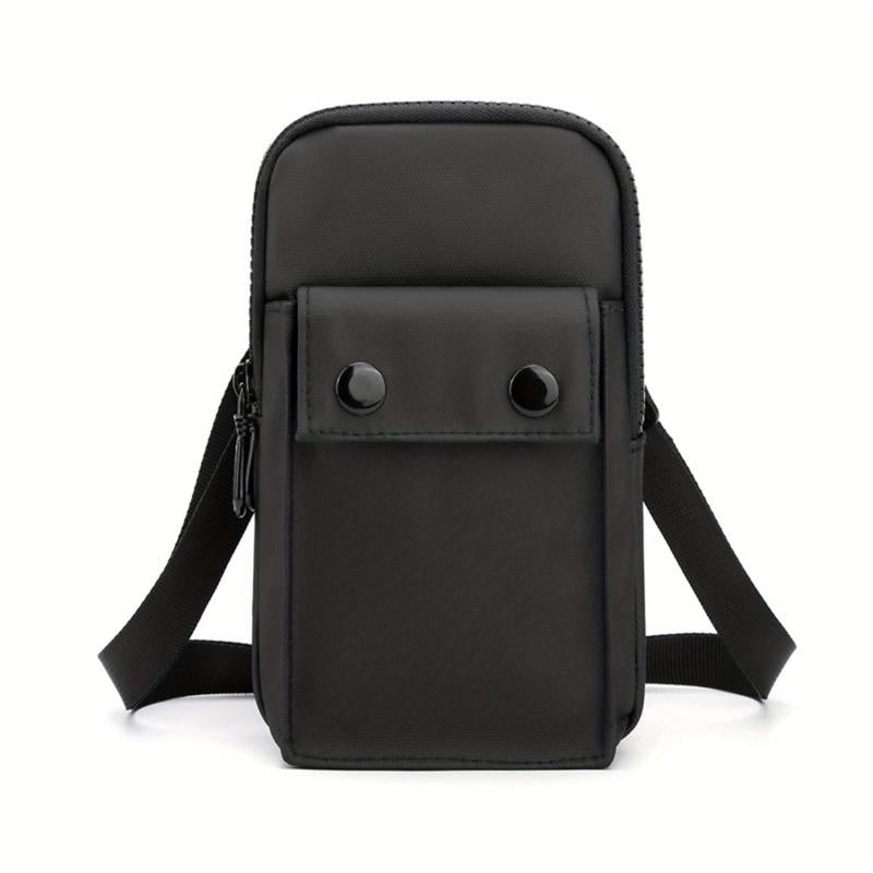 Men's Mini Shoulder Bag Messenger Bag Phone Purse for Outdoor Running Hiking