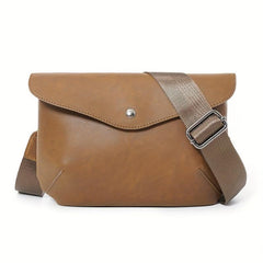 Men's Cross Body Sling Bags Leather Business Backpack