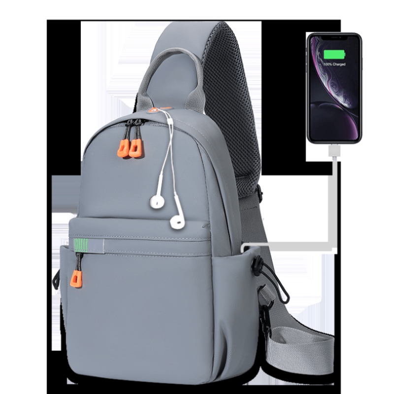 Men's Outdoor Chest Bag Breathable Waterproof Crossbody Bag