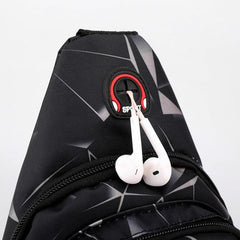 Men's Lightweight Crossbody Chest Sports Bag
