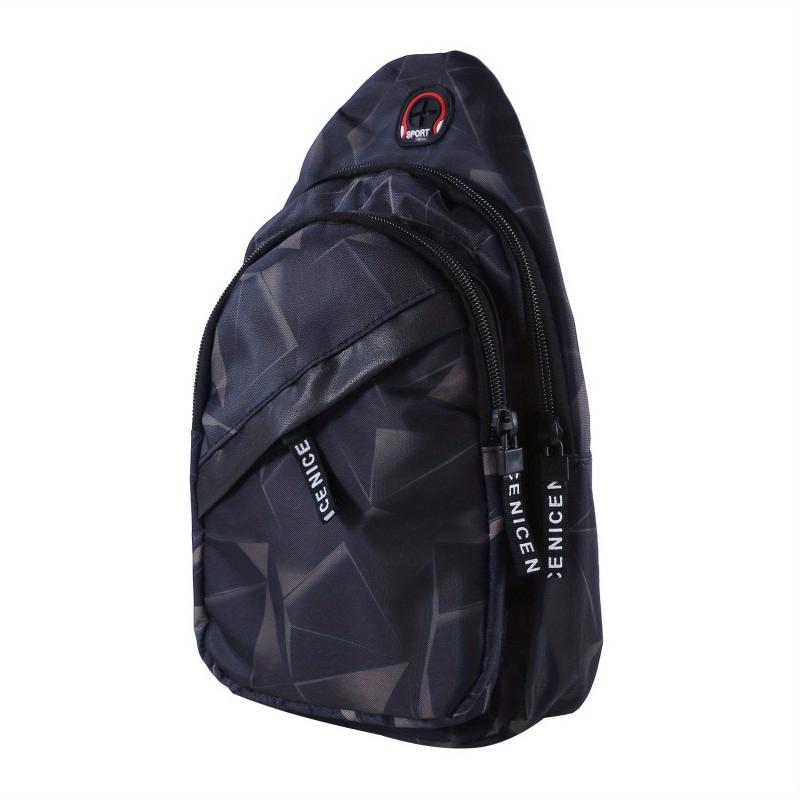 Men's Lightweight Crossbody Chest Sports Bag