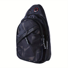 Men's Lightweight Crossbody Chest Sports Bag