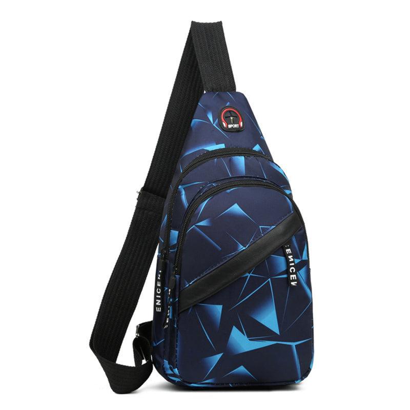 Men's Lightweight Crossbody Chest Sports Bag
