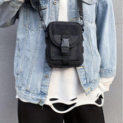 Men's Casual Outdoor Shoulder Bag Waist Bag Cycling Mobile Phone Bag