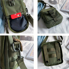 Men's Casual Outdoor Shoulder Bag Waist Bag Cycling Mobile Phone Bag