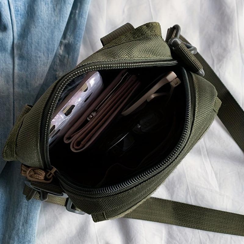 Men's Casual Outdoor Shoulder Bag Waist Bag Cycling Mobile Phone Bag
