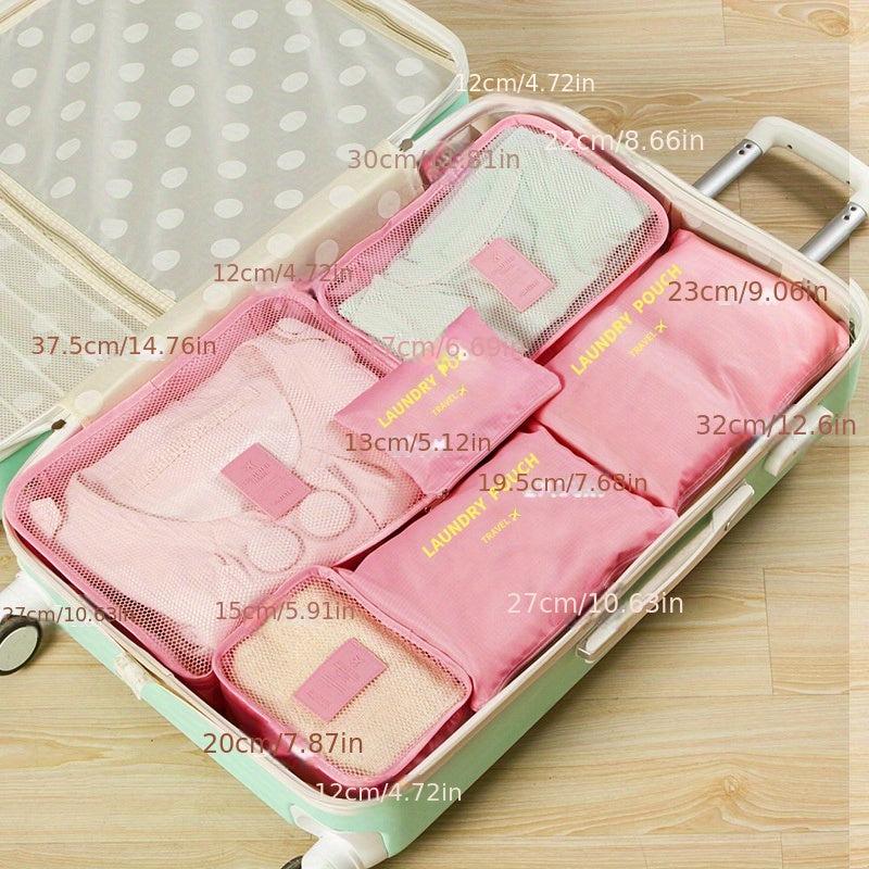 6pcs Travel Storage Bag Set for Luggage