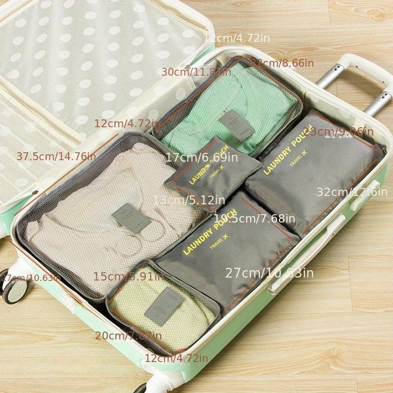 6pcs Travel Storage Bag Set for Luggage