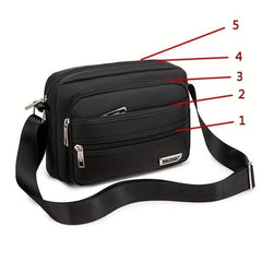 Men's Casual Crossbody Bag Outdoor Nylon Shoulder Bag