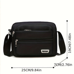 Men's Casual Crossbody Bag Outdoor Nylon Shoulder Bag