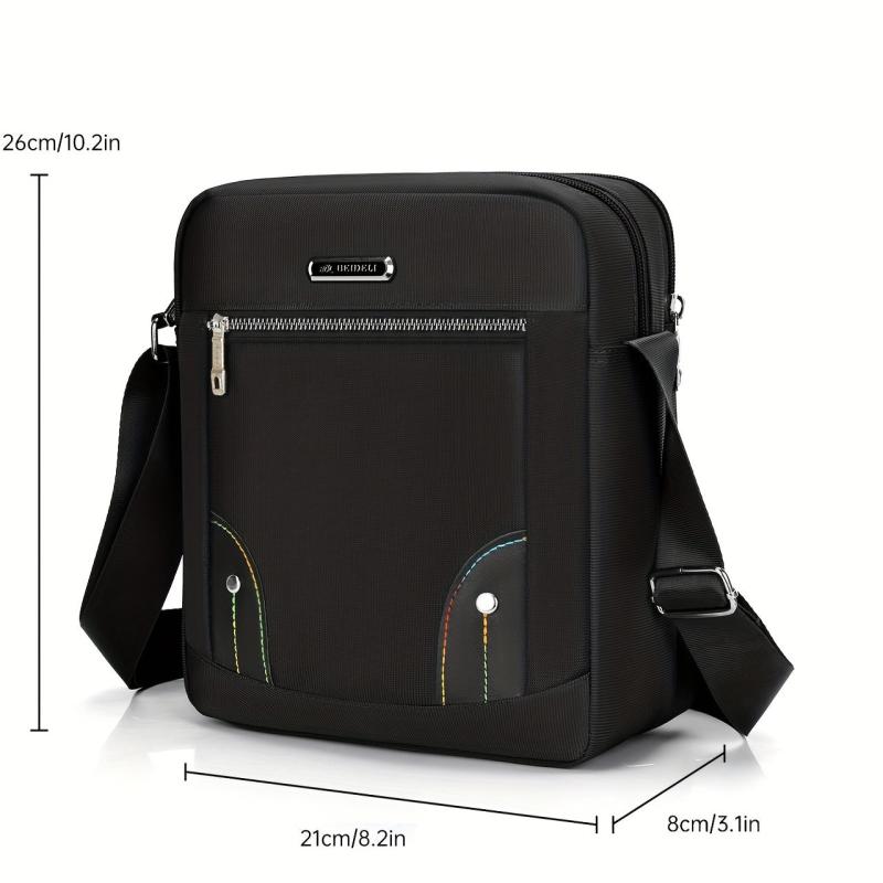 Men's Large Capacity Shoulder Bag Crossbody Sling Bag