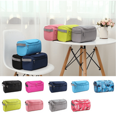 Waterproof Toiletry Bag With Hook Hanging Travel Storage Bag