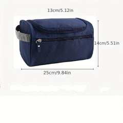 Waterproof Toiletry Bag With Hook Hanging Travel Storage Bag