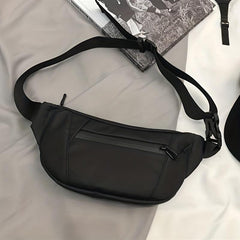 Men's Large Capacity Waterproof Chest Bag Travel Sports Crossbody Bag