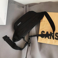 Men's Large Capacity Waterproof Chest Bag Travel Sports Crossbody Bag