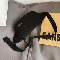 Men's Large Capacity Waterproof Chest Bag Travel Sports Crossbody Bag