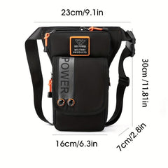 Men's Lightweight Crossbody Sling Bag Waterproof Thigh Bag