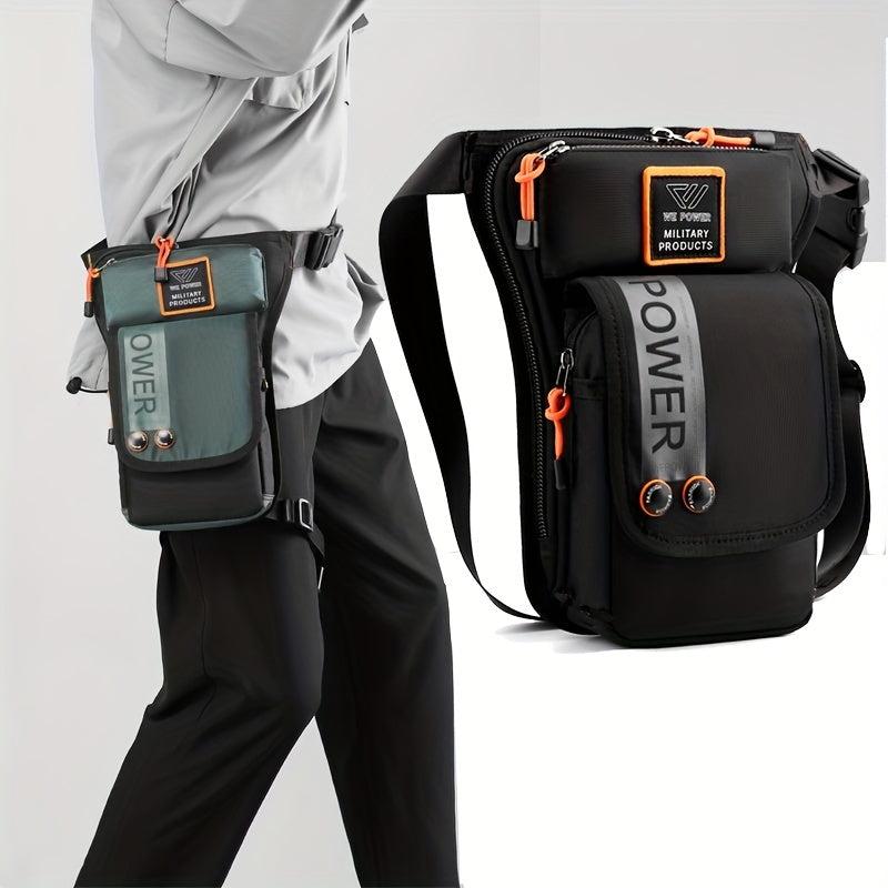 Men's Lightweight Crossbody Sling Bag Waterproof Thigh Bag