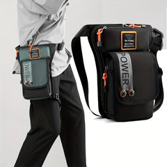 Men's Lightweight Crossbody Sling Bag Waterproof Thigh Bag
