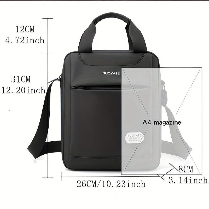 Men's Lightweight Crossbody Bag Large Capacity Briefcase