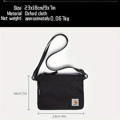 Men's Large Capacity Crossbody Bag Casual Sling Bag Waist Bag
