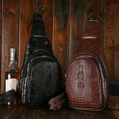 Crocodile Pattern Waterproof Waist Bag for Travel