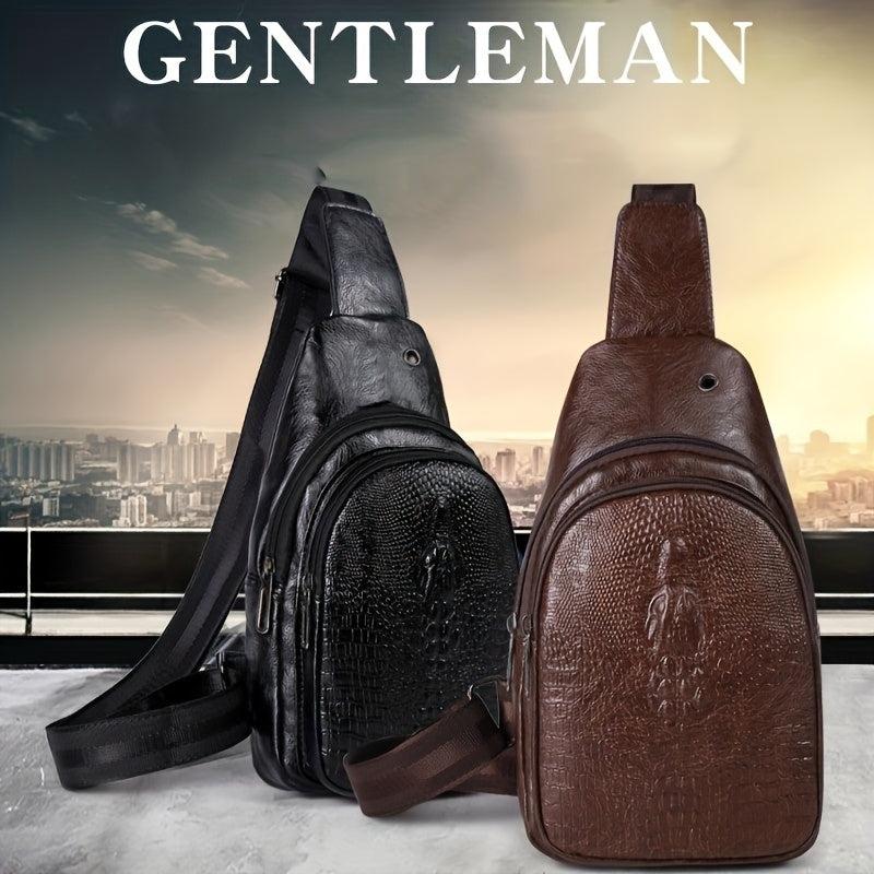 Crocodile Pattern Waterproof Waist Bag for Travel