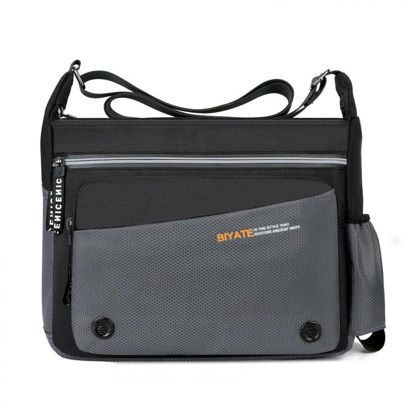 Men's Large Crossbody Shoulder Bag Lightweight for Travel