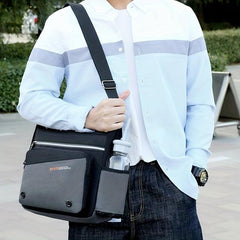 Men's Large Crossbody Shoulder Bag Lightweight for Travel