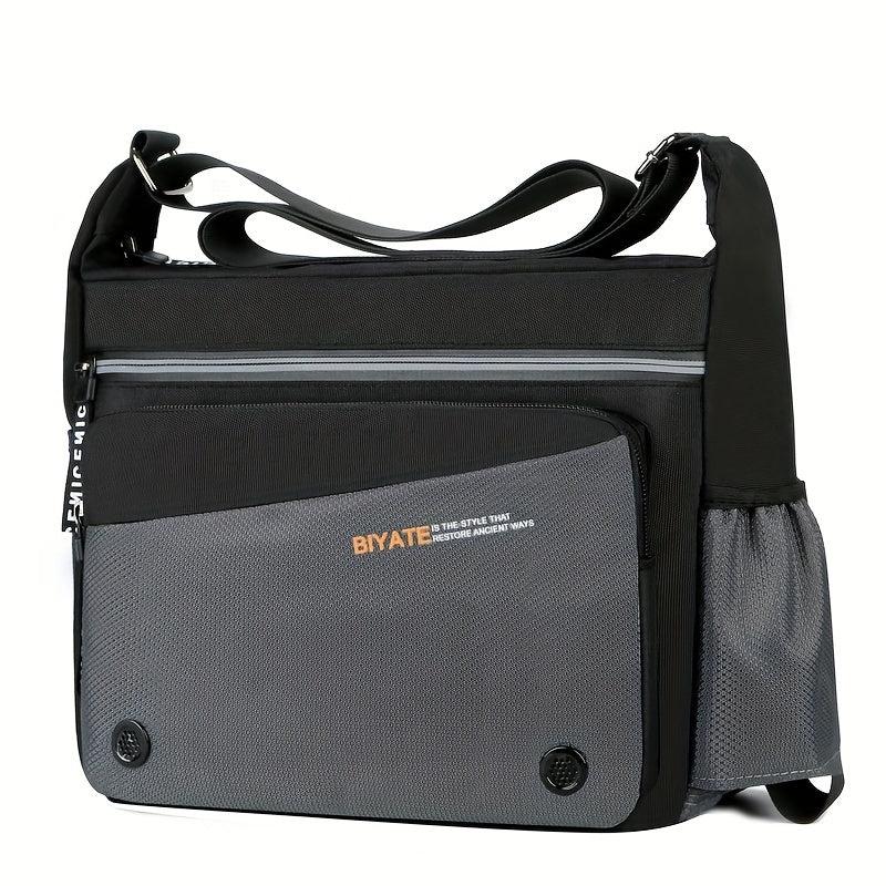 Men's Large Crossbody Shoulder Bag Lightweight for Travel